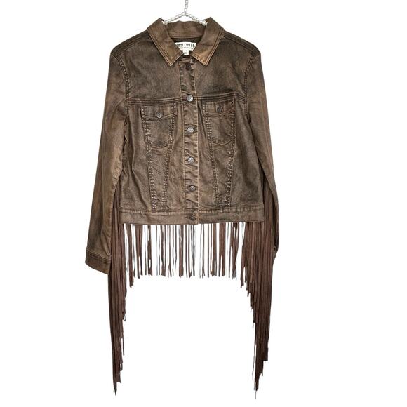 Idyllwind Miranda Lambert Fringe Jacket Womens Small Fringe‎ Western Boho Chic - Picture 2 of 14